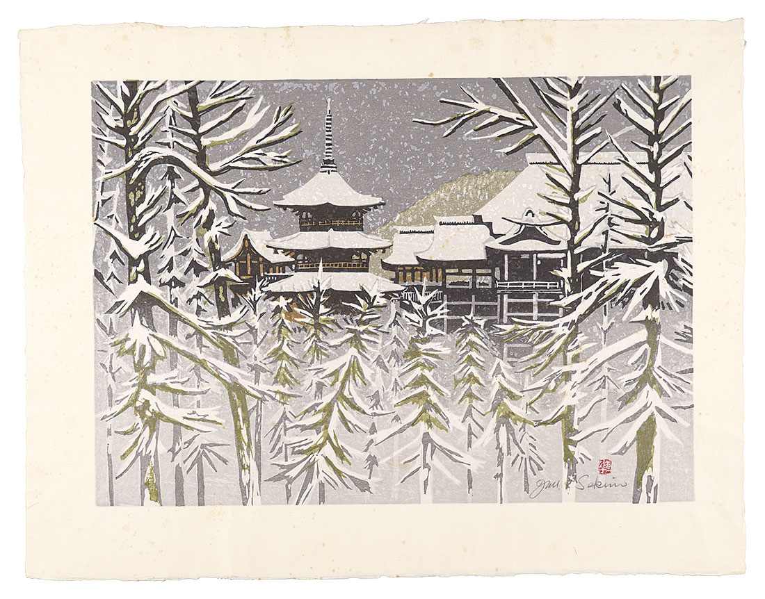 Sekino Junichiro “Title unknown (Snowscape)”