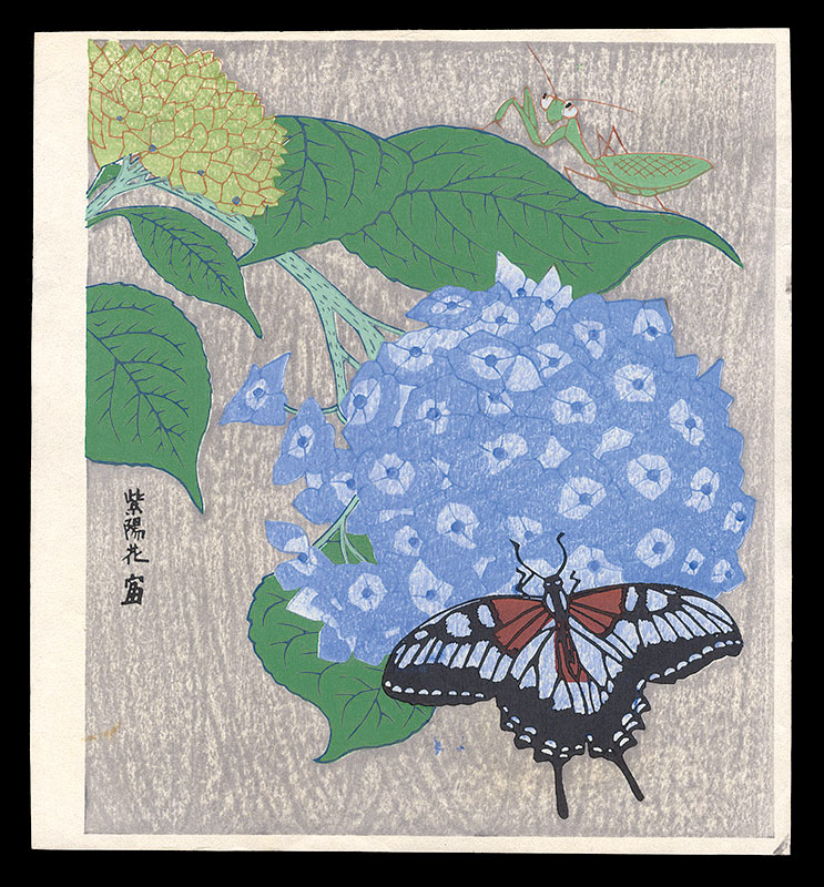 Tokuriki Tomikichiro “Hydrangea”