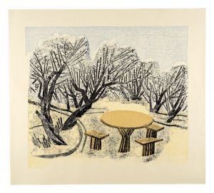 Maekawa Senpan / Plum trees and Tables