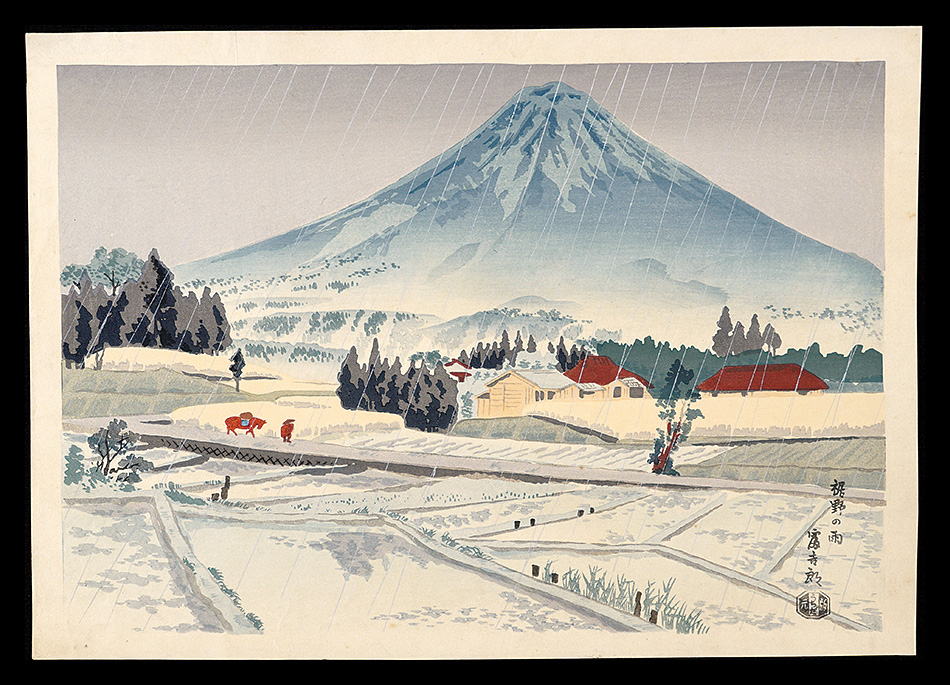Tokuriki Tomikichiro “Rain At Susono”