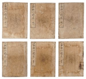 北斎 貞秀　他「利根川図志」