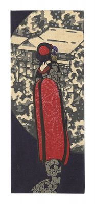 Kobayashi Kaichi “Woodblock-printed Envelope”
