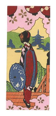Kobayashi Kaichi “Woodblock-printed Envelope”