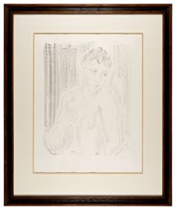 Fujita Tsuguharu (Leonard Foujita) / Nu assis