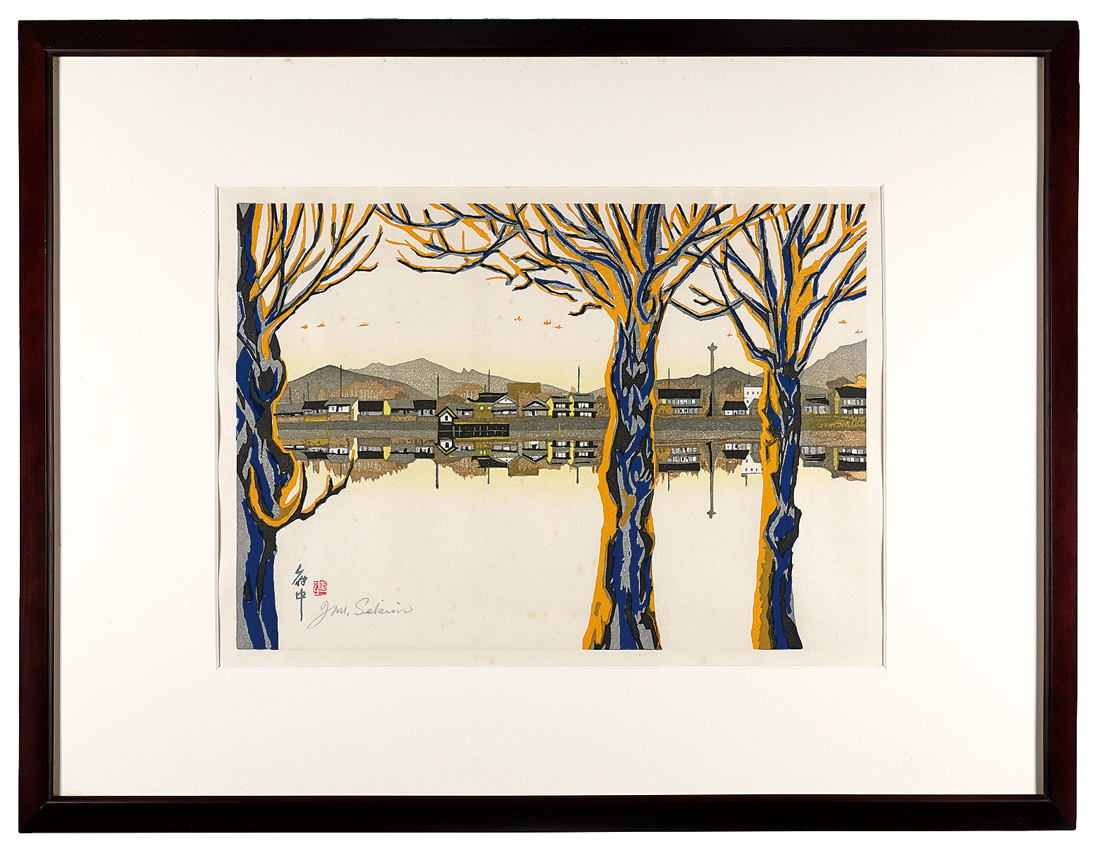 Sekino Junichiro “The Fifty-three Stations of the Tokaido / Fuchu”