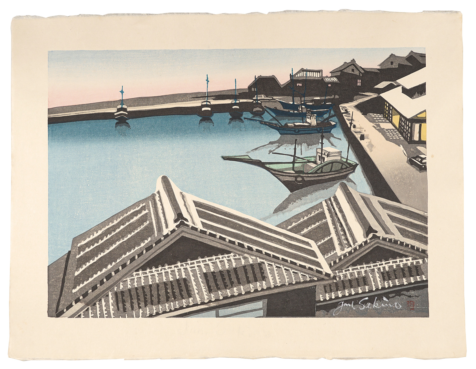 Sekino Junichiro “The Fifty-three Stations of the Tokaido / Ejiri”