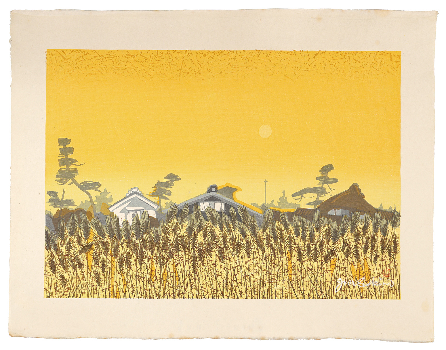 Sekino Junichiro “The Fifty-three Stations of the Tokaido / Fujieda”