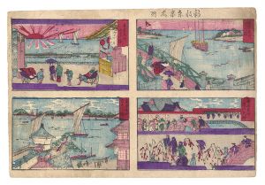 Unknown / Newly Published: Famous Places in Tokyo [新板東京名所]