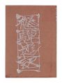 Printed miniature book: Hida y......