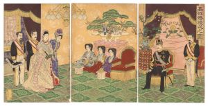 Nobukazu / Wedding Ceremony of a Noble Couple [高位婚礼式之図]