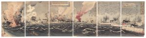 日清海戦大孤山沖大激戦大日本海軍大勝利之図