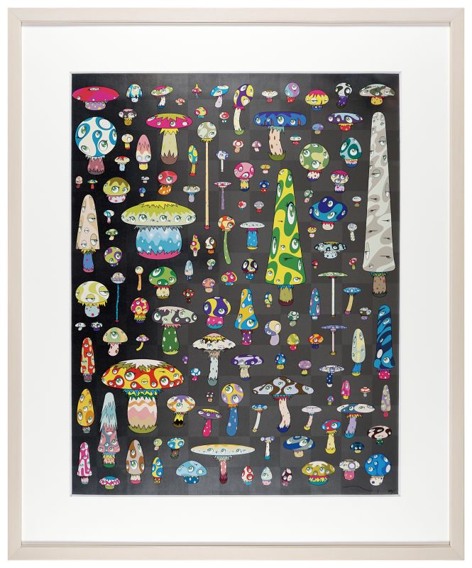 村上隆「Posi Mushroom」