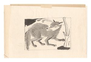 東郷青児「自筆画稿」