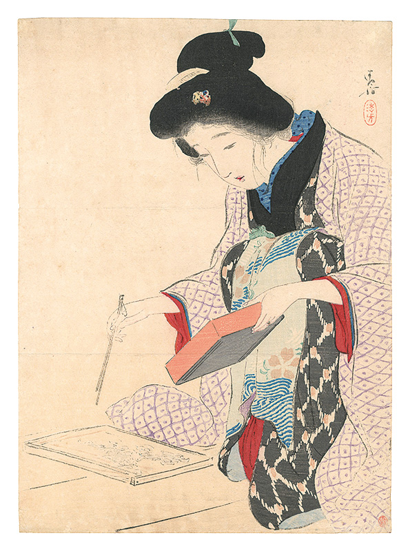 鏑木清方「木版口絵」