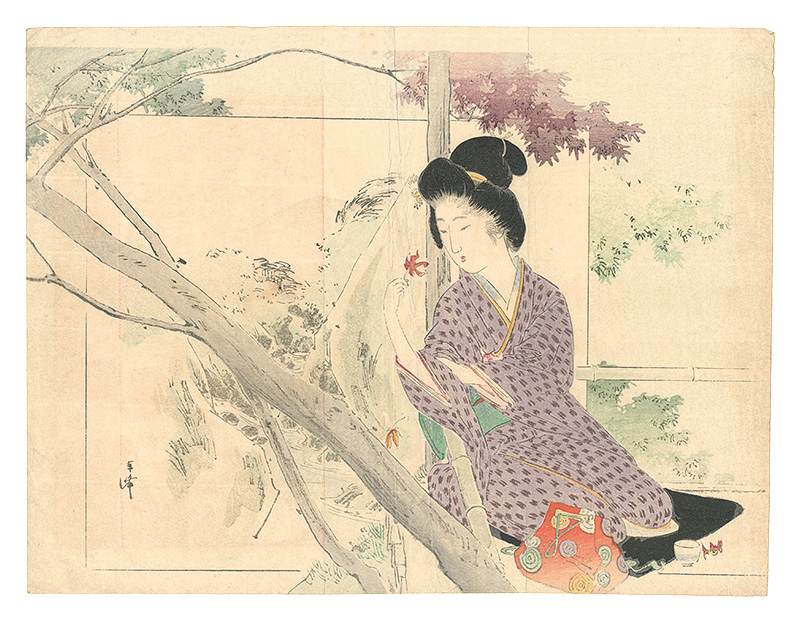 Tsutsui Toshimine “Kuchi-e Print”