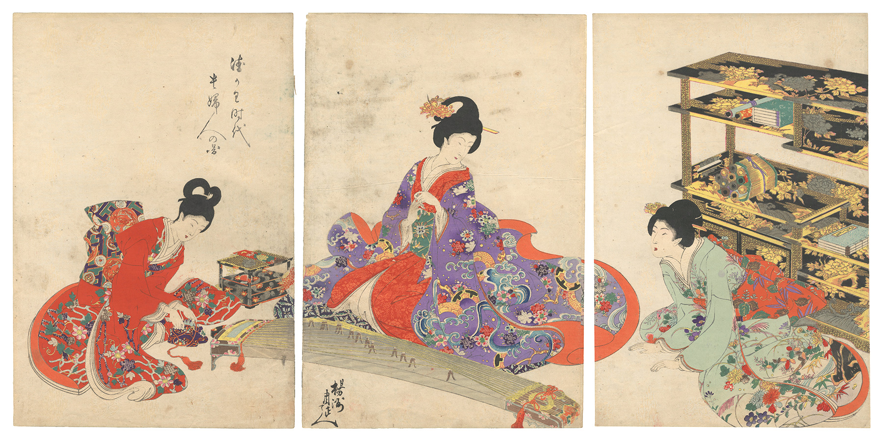 Chikanobu “Ladies of the Tokugawa Period”