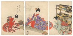 Chikanobu / Ladies of the Tokugawa Period [徳川時代貴婦人之図]