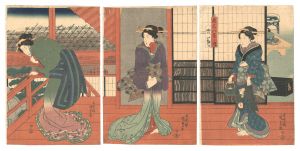 Kunisada I / Eight Views of Fukagawa [辰巳八景ノ内]