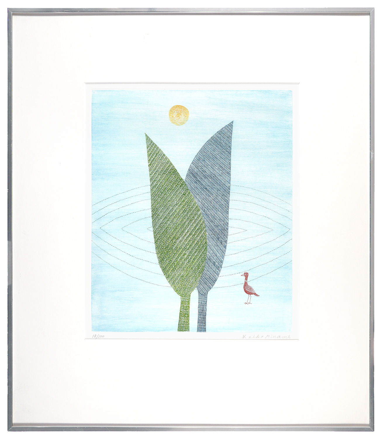 Minami Keiko “Two trees and bird”