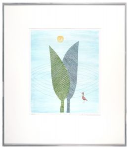 Minami Keiko / Two trees and bird