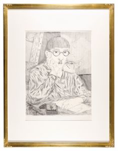 Fujita Tsuguharu (Leonard Foujita) / Autoportrait