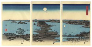 広重初代「武陽金沢八勝夜景【復刻版】」