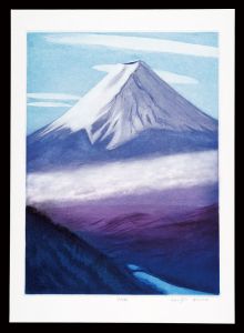 Noma Denji / Thirty-six Views of Mt. Fuji in the HEISEI period / Early Spring at Mount Fuji