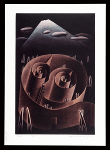 Fukazawa Yukio / Thirty-six Views of Mt. Fuji in the HEISEI period / Mount Fuji and a Maze
