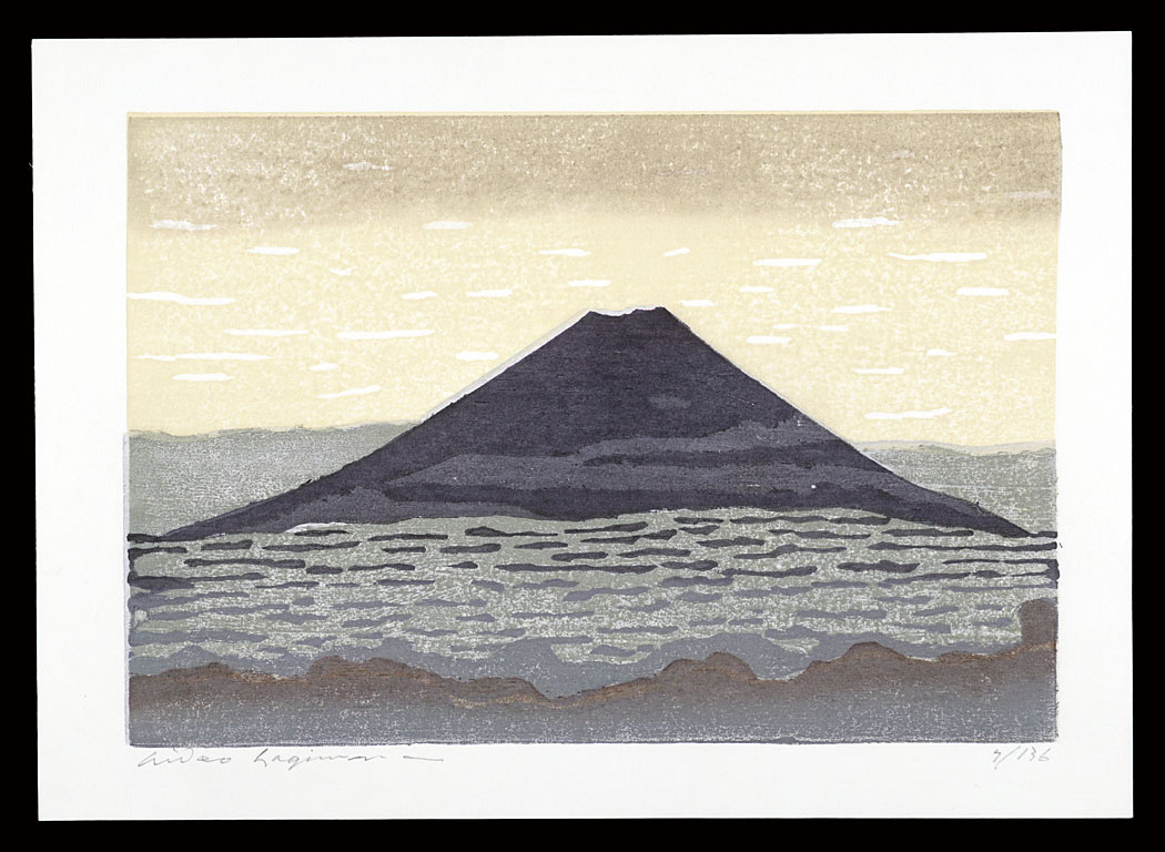 Hagiwara Hideo “Thirty-six Views of Mt. Fuji in the HEISEI period / Towering over the Sea of Clouds”