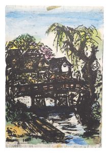 Saito Tokusaburo / Hanga New One Hundred Views of Japan / Itako