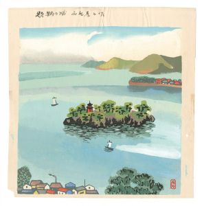 Nagare Koji / Hanga New One Hundred Views of Japan / Tomonoura