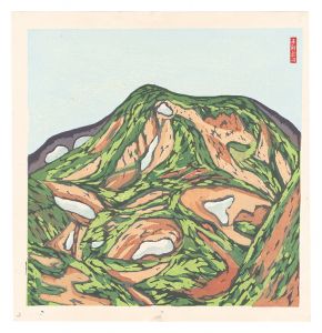 Shimosawa Kihachiro / Hanga New One Hundred Views of Japan / Daisetsuzan