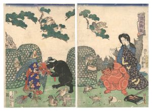 Yoshimori / Kintaro at Play [金太郎遊]