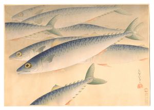 Ono Bakufu / Fish of Japan / No. 4 of Volume 2: Mackerel