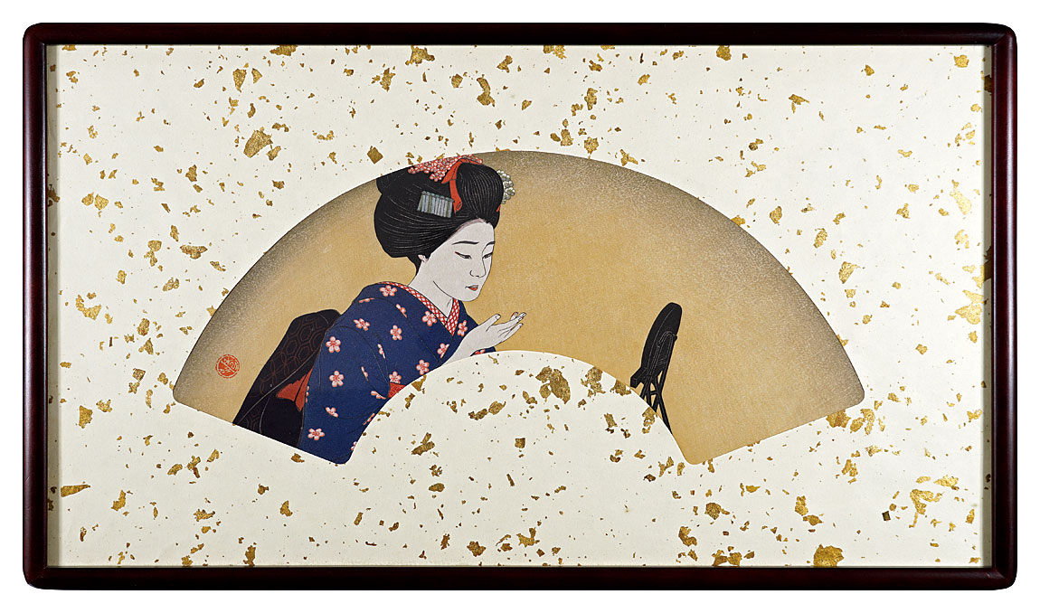 瀧秀水「舞妓之内　紅」
