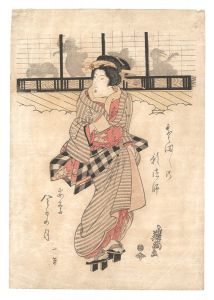 英泉「■■■の影法師」
