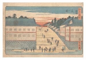 重丸「江戸名所　霞ヶ関」