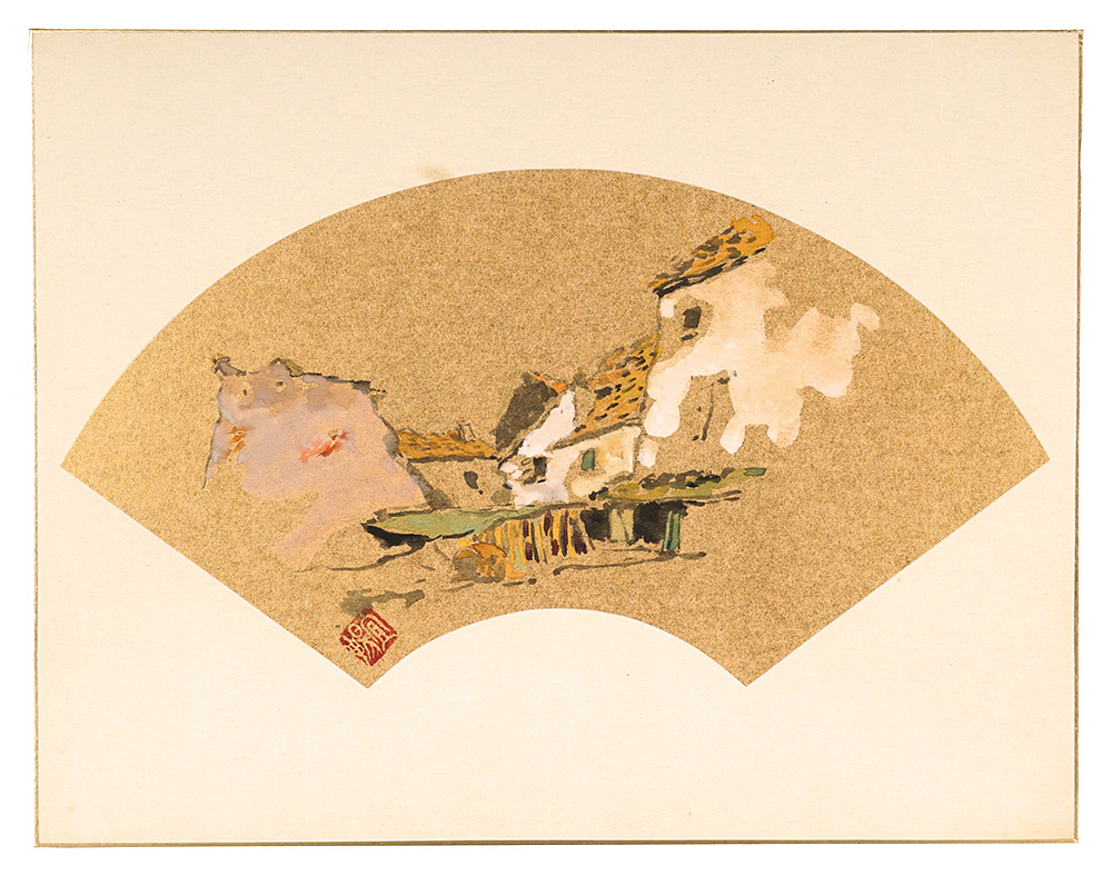 Sakakura Yoshinobu “Suburb of Paris (at Clamart)”