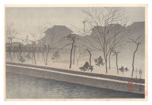 三條大橋の朝霧