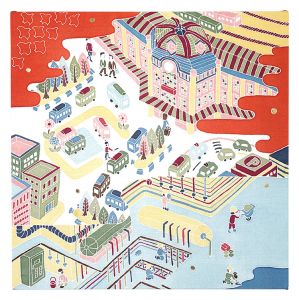 山手線紋様図絵　東京