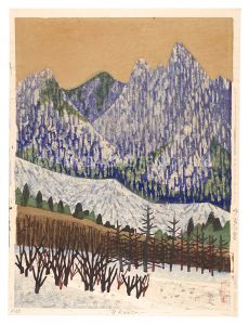 Kato Yasu / Snow at Myogi