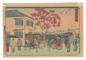 広重三代「東京名所之内　両国橋 大川の図」