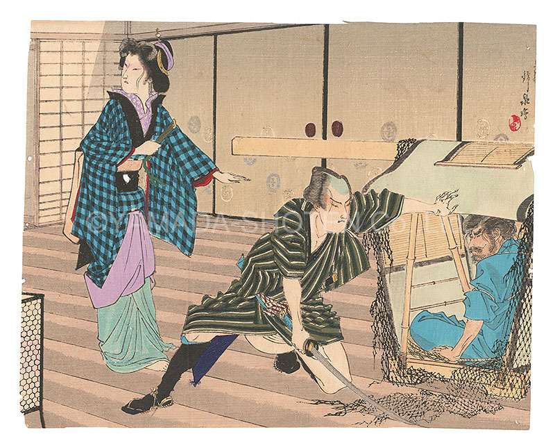 鈴木錦泉「木版口絵」