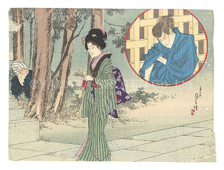 鈴木錦泉「木版口絵」