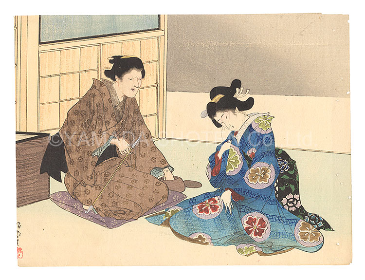 鈴木錦泉「木版口絵」
