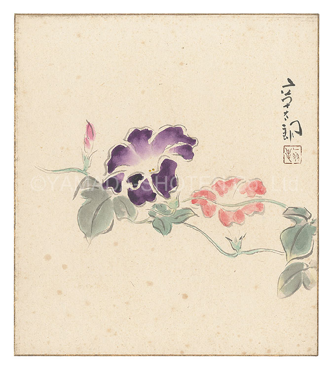 Hanayagi Shotaro, Hojo Hideji and Mori Kakuko “Painting and haiku”