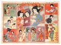 Sugoroku of Dolls