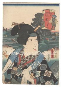 <strong>Toyokuni III</strong><br>Actors for the Fifty-three Sta......