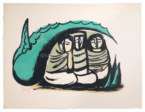 Kitagawa Tamiji / Women Outside