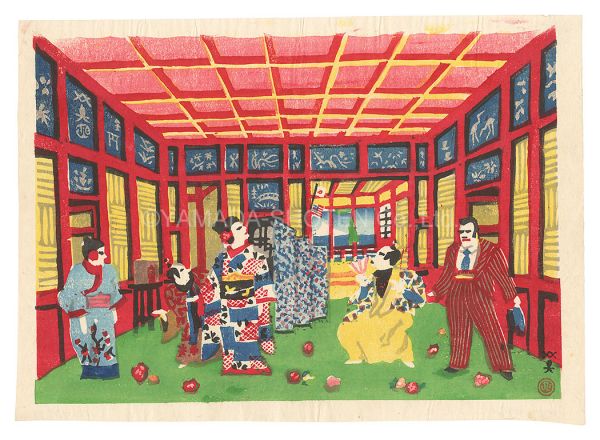 川西英「お蝶婦人(第二幕)」